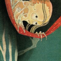 <b>Author:</b> Katsushika Hokusai<br>
<b>License:</b> <a href="https://creativecommons.org/publicdomain/zero/1.0/" target="_blank" rel="noopener">Public domain</a> Japanese ghost