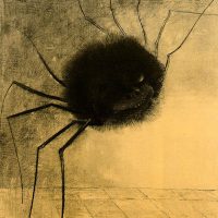 The Smiling Spider by Odilon Redon.