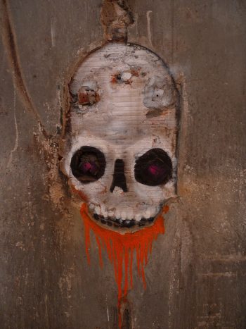 <b>Author:</b> Olybrius<br>
<b>License:</b> <a href="https://creativecommons.org/publicdomain/zero/1.0/" target="_blank" rel="noopener">Public domain</a> Graffiti dans les halles de la cartoucherie de Toulouse Wikimedia Olybrius CC BY 2 0