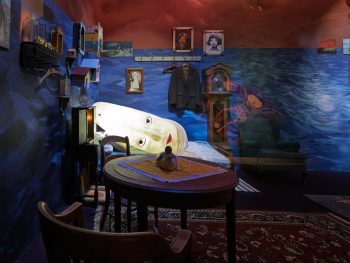 <b>Author:</b> Dale Cruse - 10<br>
<b>License:</b> <a href="https://creativecommons.org/licenses/by/2.0/" target="_blank" rel="noopener">CC BY 2.0</a> Surreal Domestic Dreamscape – Moonlit Room Installation at the Hirshhorn Flickr Dale Cruse 10M CC BY 2 0